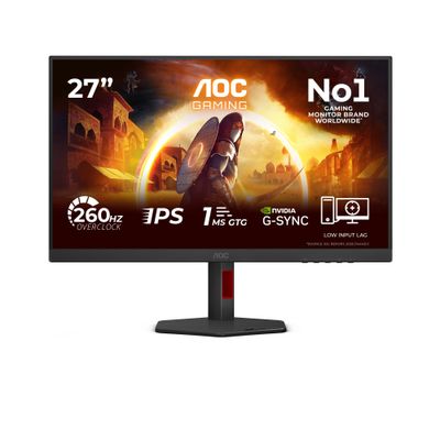 AOC G4 27G4ZR computer monitor 68.6 cm (27") 1920 x 1080 pixels Full HD LED Black, Red