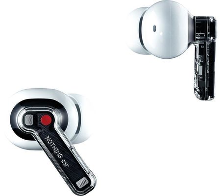 Nothing Ear Headset True Wireless Stereo (TWS) In-ear Calls/Music USB Type-C Bluetooth Transparent, White