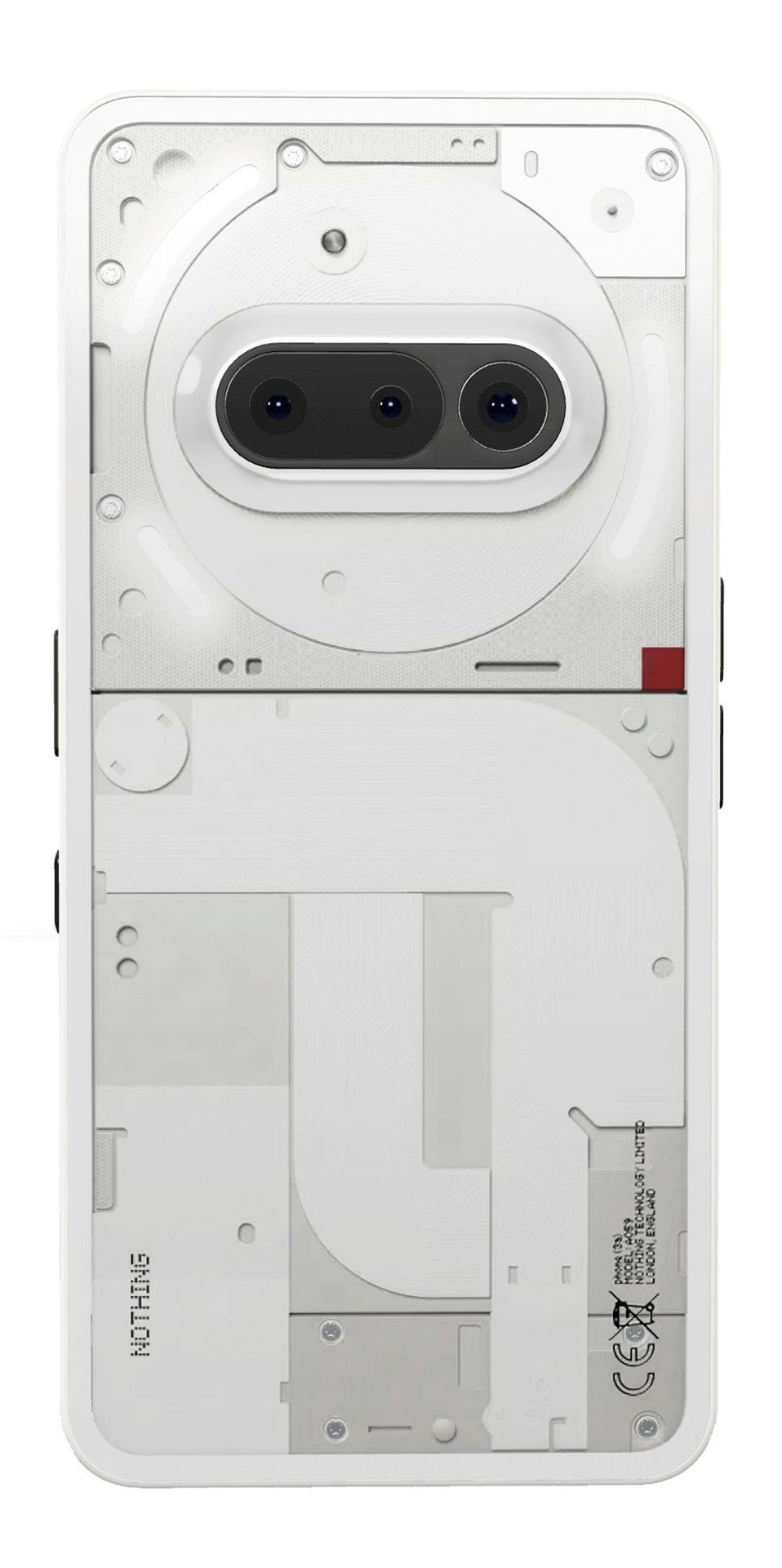 NOTHING Phone (3a) - 256 GB, White, White - Image 1