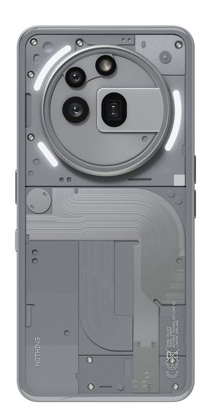 Nothing Phone (3a) Pro 17.2 cm (6.77") Dual SIM Android 15 5G USB Type-C 12 GB 256 GB 5000 mAh Grey