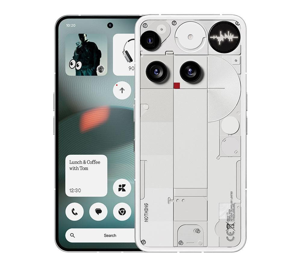 Nothing Phone (3) 16.9 cm (6.67") Dual SIM Android 15 5G 16 GB 512 GB 5150 mAh White - Image 1
