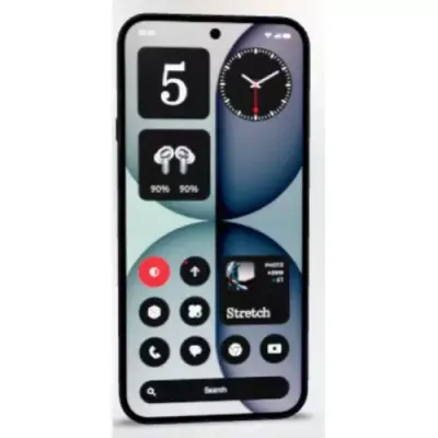 NOTHING Phone (4a) - 128 GB, Black, Black - Thumbnail 2