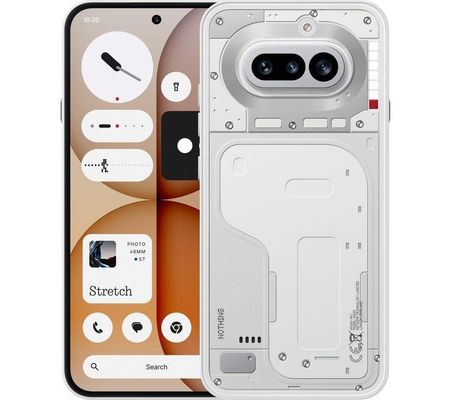 NOTHING Phone (4a) - 256 GB, White, White