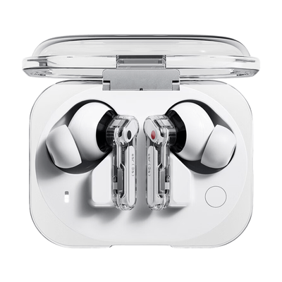 NOTHING Ear (3a) Wireless Bluetooth Noise-Cancelling Earbuds - White, White - Thumbnail 2