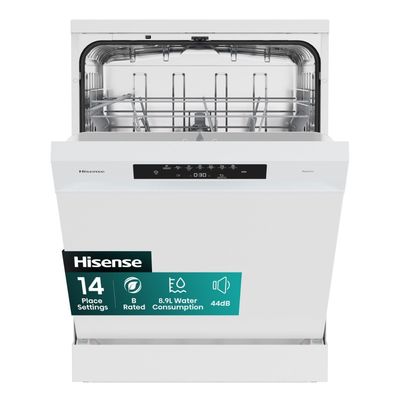 HISENSE Hi4 HS642B90W Full-size Dishwasher - White, White