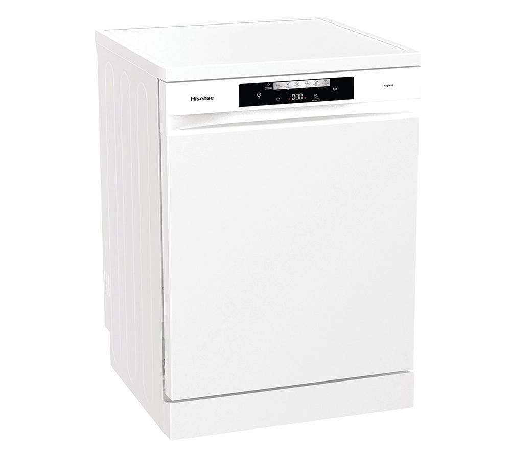 HISENSE HS642D90WUK Full-size Dishwasher - White, White - Image 1