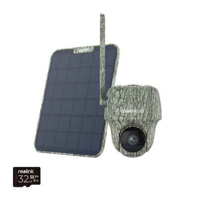 Reolink Go Series G450 with Solar Panel 2 - 4K 4G LTE PT Wildlife Cam.