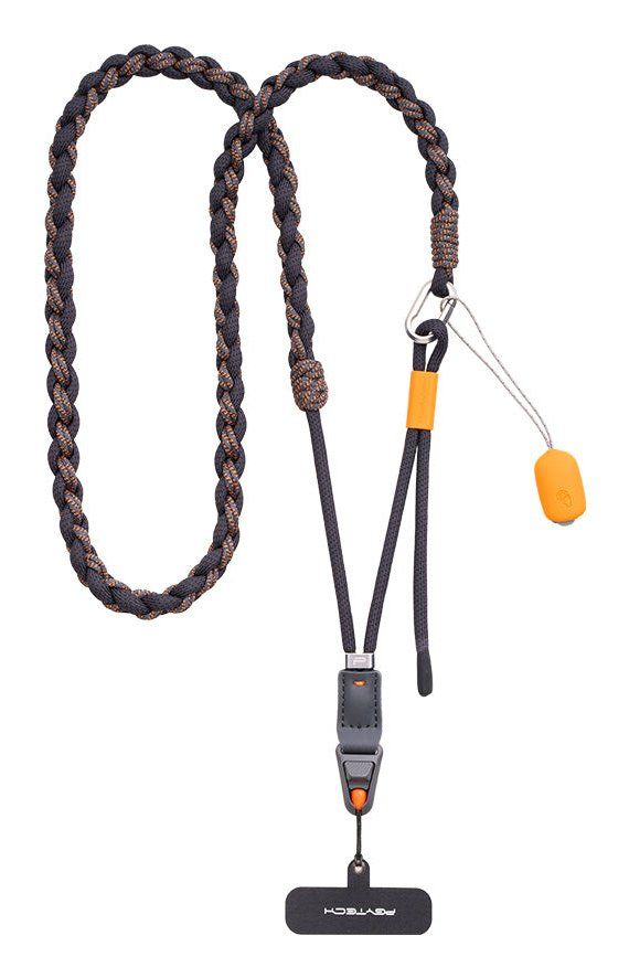 Braided Phone Photography Strap - Stellar Black - Image 1