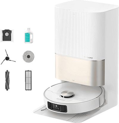 DREAME X40 Ultra Complete Robot Vacuum Cleaner - White, White