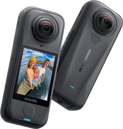 INSTA360 X4 Air 8K Ultra HD 360 Action Camera - Black, Black - Thumbnail 2