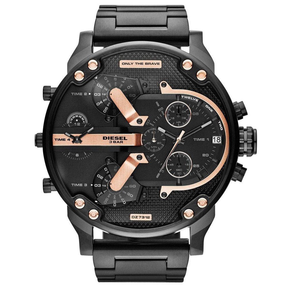 Diesel DZ7312 The Daddies Chronograph Four Time Zone Dial Men's Watch - Image 1