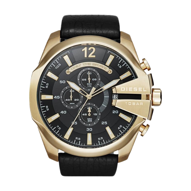 Diesel DZ4344 Mens Diesel Mega Chief Chronograph Watch - Image 1