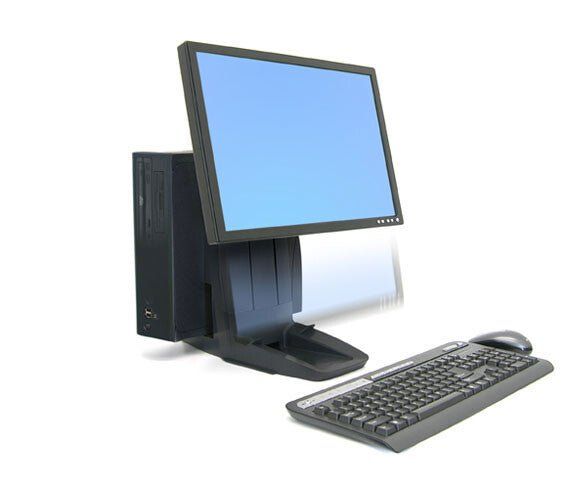 Ergotron Neo Flex All-In-One Lift Stand 61 cm (24") Black - Image 1