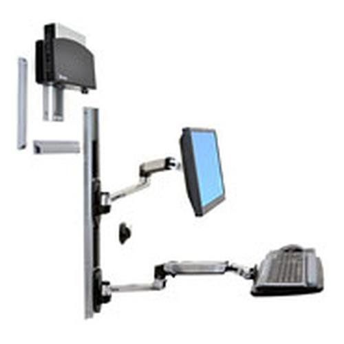 Ergotron LX Series LX Wall Mount System 68.6 cm (27") Black. Silv - Image 1