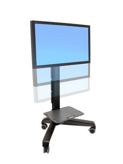 Ergotron Neo-Flex Mobile MediaCenter UHD Black Flat panel Multimedia c