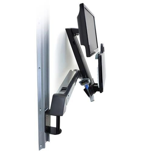 Ergotron Styleview Sit-Stand Combo Arm 61 cm (24") Wall Aluminium - Image 1