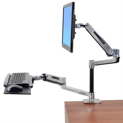 Ergotron 45-405-026 desktop sit-stand workplace - Image 1