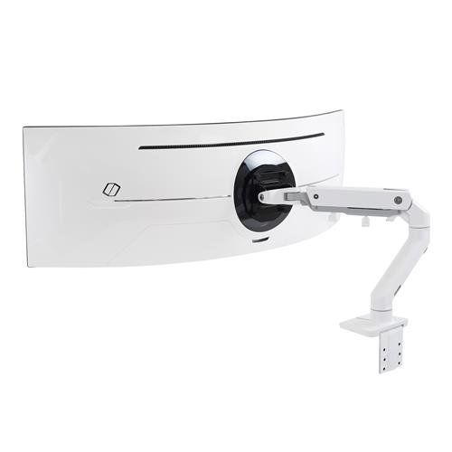 Ergotron HX Series HX Desk Monitor Arm with HD Pivot (white) - Image 1