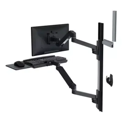 Ergotron LX Pro Series 45-696-292 monitor mount / stand 86.4 cm (34&qu - Thumbnail 3