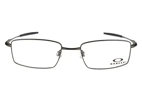 Oakley Mężczyzna Oakley OX3136 TOP SPINNER 4B 313603 Oprawki optyczne Metal Szary Kwadratowy Normalna - Thumbnail 2