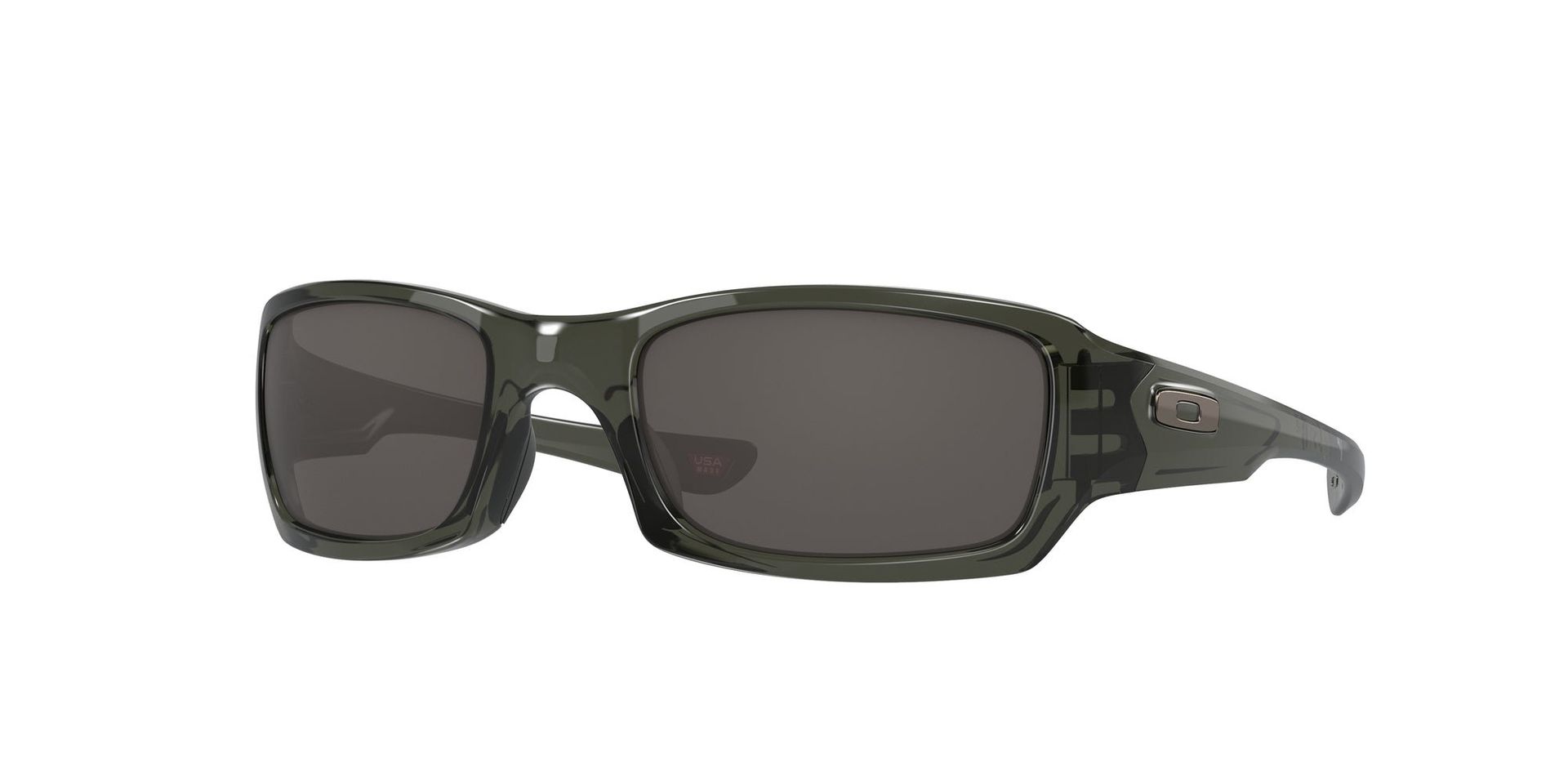 Oakley Mężczyzna Oakley OO9238 FIVES SQUARED 923805 Okulary przeciwsłoneczne O_matter Szary Szary Kwadratowy Normalna Prizm - Image 1