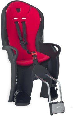Hamax Kiss Child Bike Seat - Black / Red