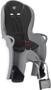 Hamax Kiss Child Bike Seat - Grey / Black