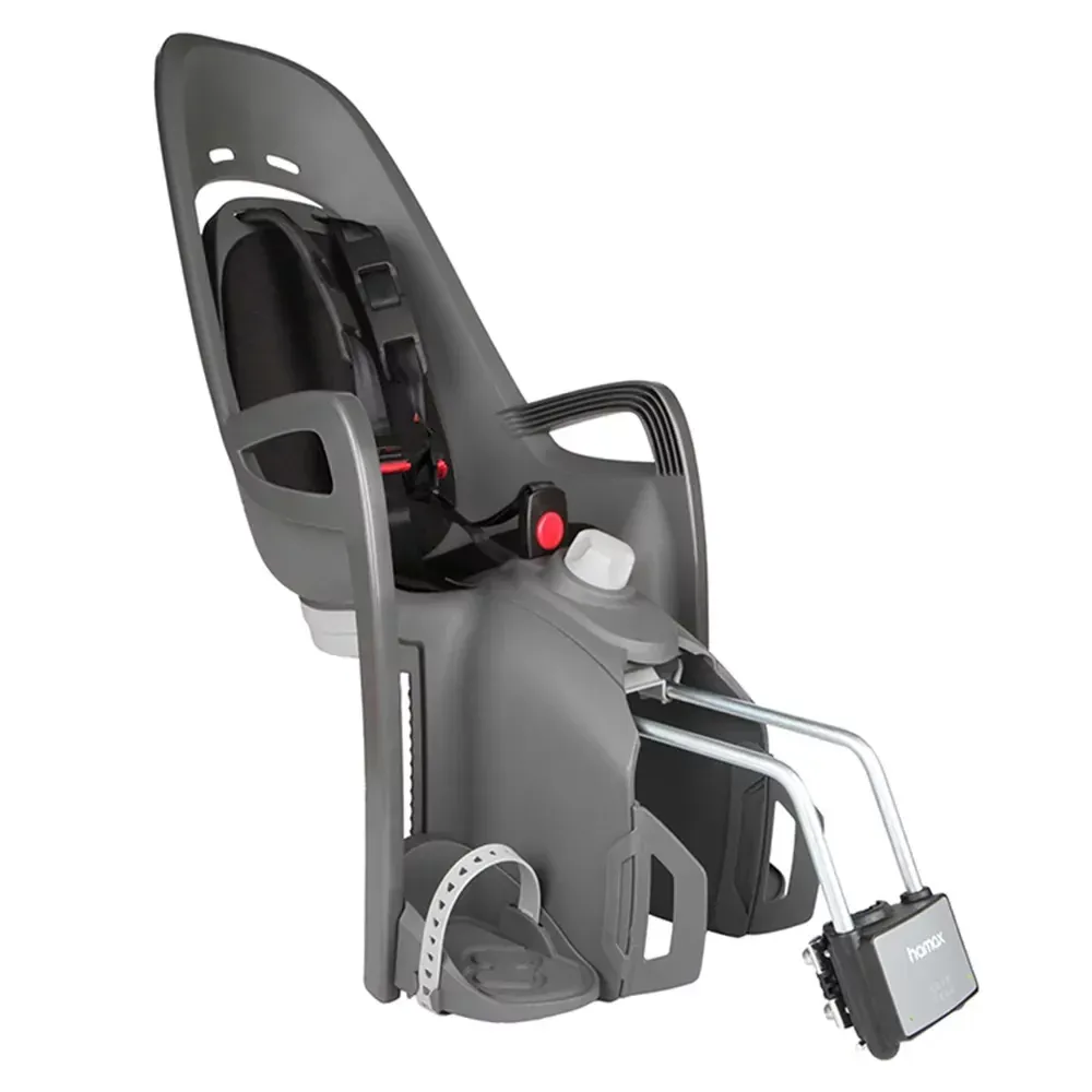 Hamax Zenith Relax Rear Frame Mount Child Bike Seat Grey/Black - Image 1