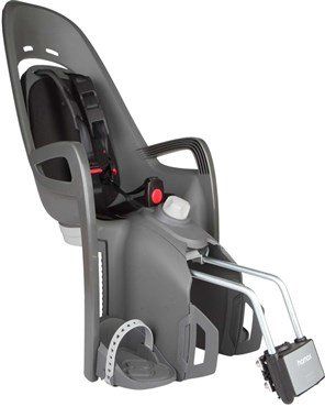 Hamax Zenith Relax Rear Frame Mount Child Bike Seat Grey/Black - Thumbnail 2