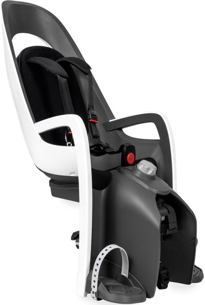 Hamax Caress Pannier Rack Child Bike Seat - White / Black
