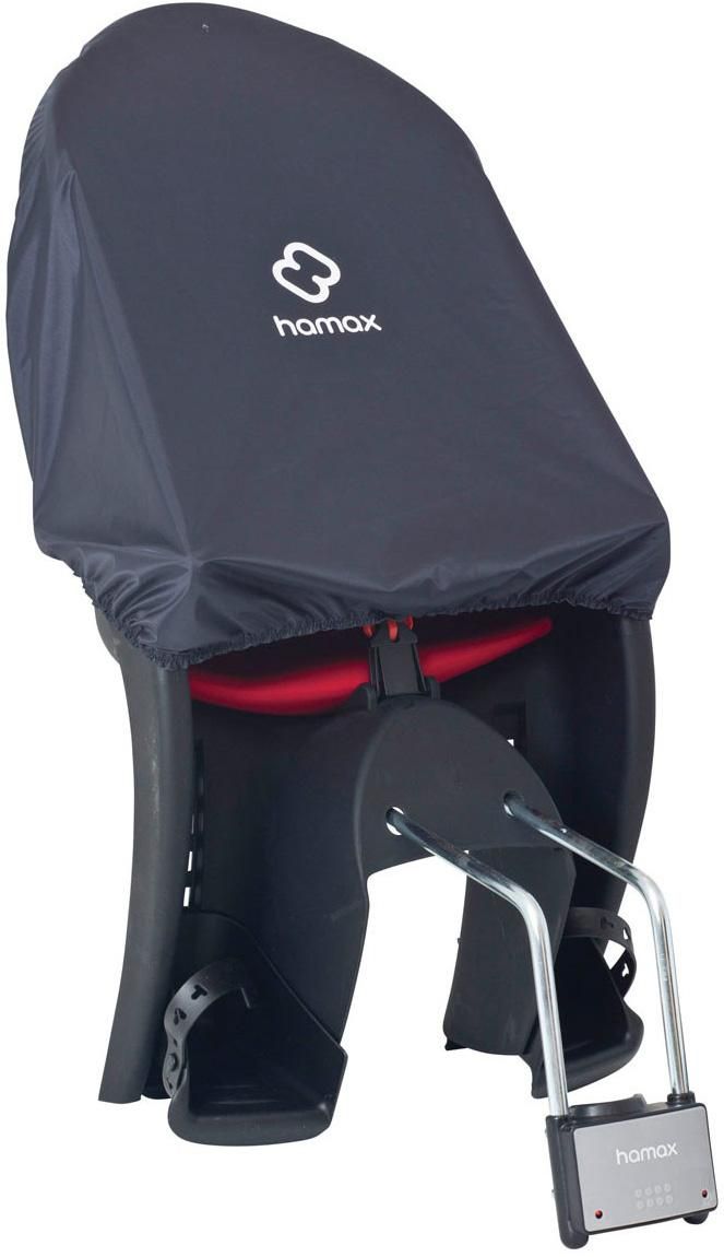 Hamax Child Bike Seat Rain Cover Black - Image 1