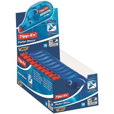 TIPP-EX Pocket Mouse correction tape 10 m Blue 10 pc(s)