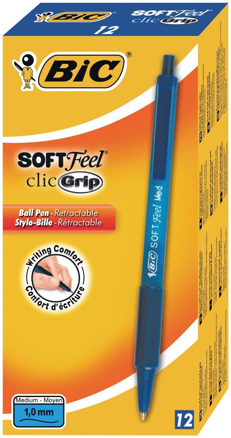 BIC 8373982 ballpoint pen Blue Clip-on retractable ballpoint pen 12 pc(s) - Image 1