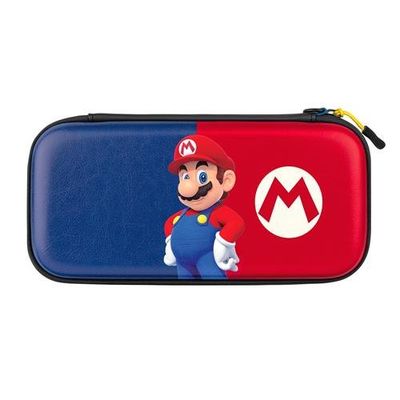 PDP Slim Deluxe: Power Pose Mario Hardshell case Nintendo Blue. Red