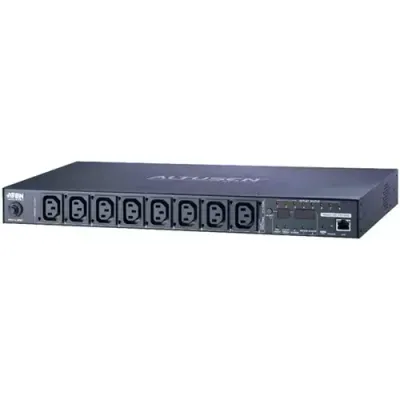ATEN 1U 10A 8 Outlet Switched Bank Metered PDU + Free Eco PDU Manager Software