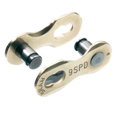 Sram Powerlink 9 Speed Chain Connectors Gold