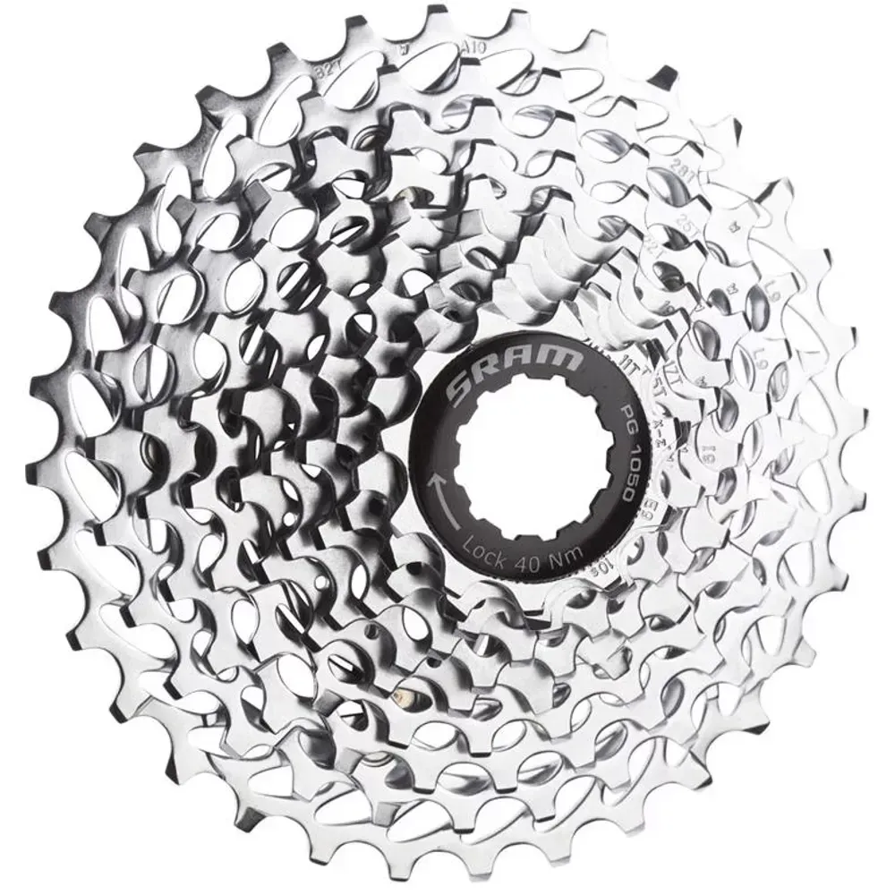 Sram PG-1050 10 Speed Cassette 11-36T Silver - Image 1