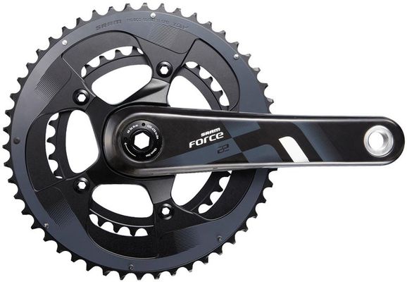 SRAM Force22 GXP Chainset 172.5mm 50/34T Black - Thumbnail 2