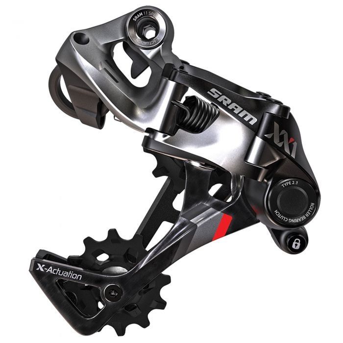 SRAM XX1 Type 2.1 11-Speed Rear Derailleur - Red - Image 1