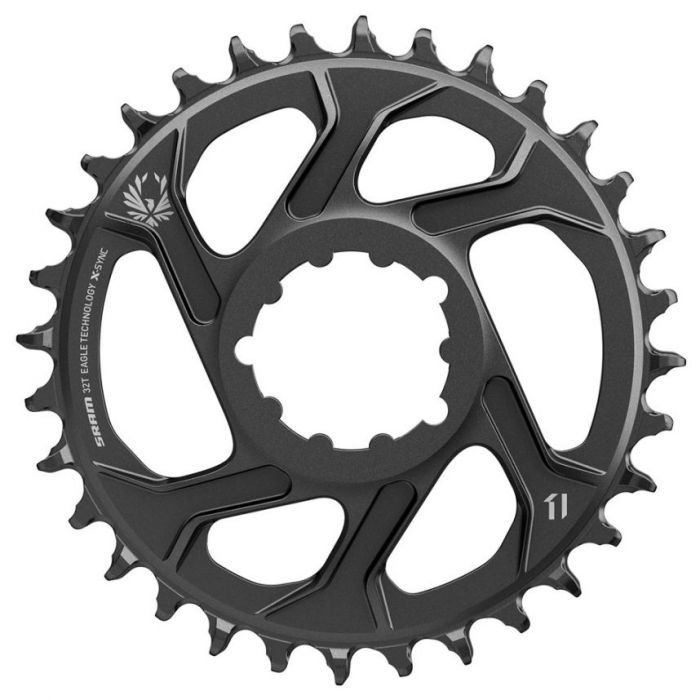 SRAM Eagle X-Sync 12 Speed Offset Boost 3mm Offset Chainring - 32T - Gold - Image 1