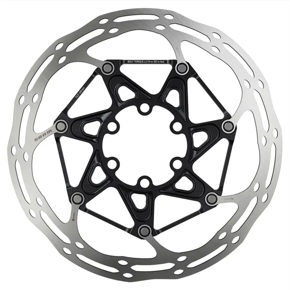 SRAM Centerline Disc Rotor includes Steel Rotor Bolt Rounded 6 Bolt - Image 1