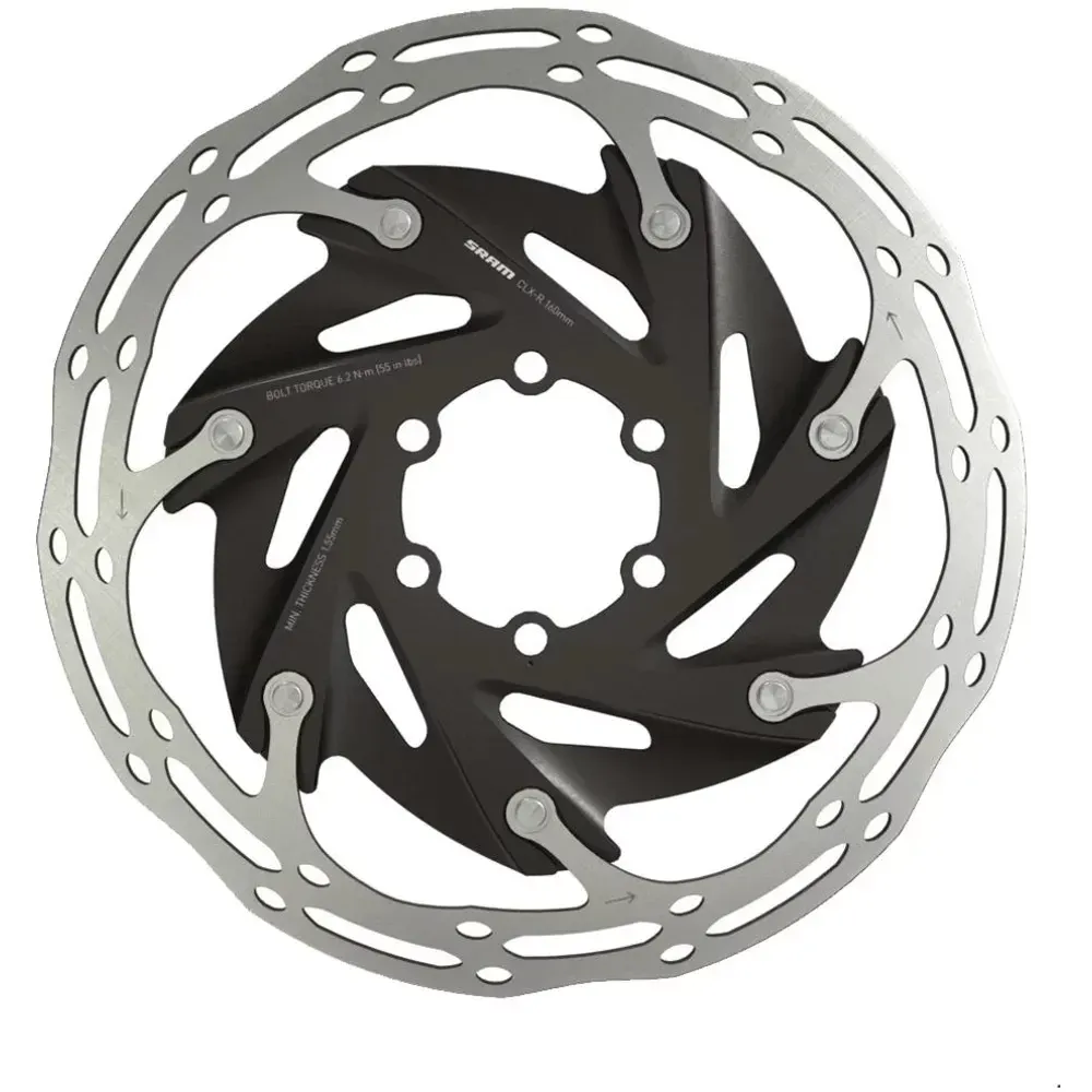 SRAM Centerline X Road Disc Rotor 140mm Silver/Black - Image 1