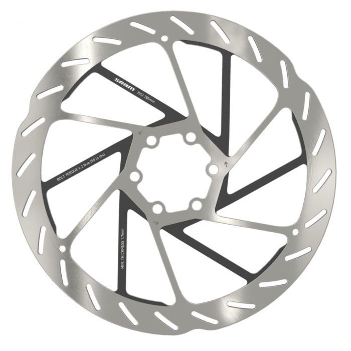 SRAM HS2 Six Bolt Rotor - 180mm - Image 1