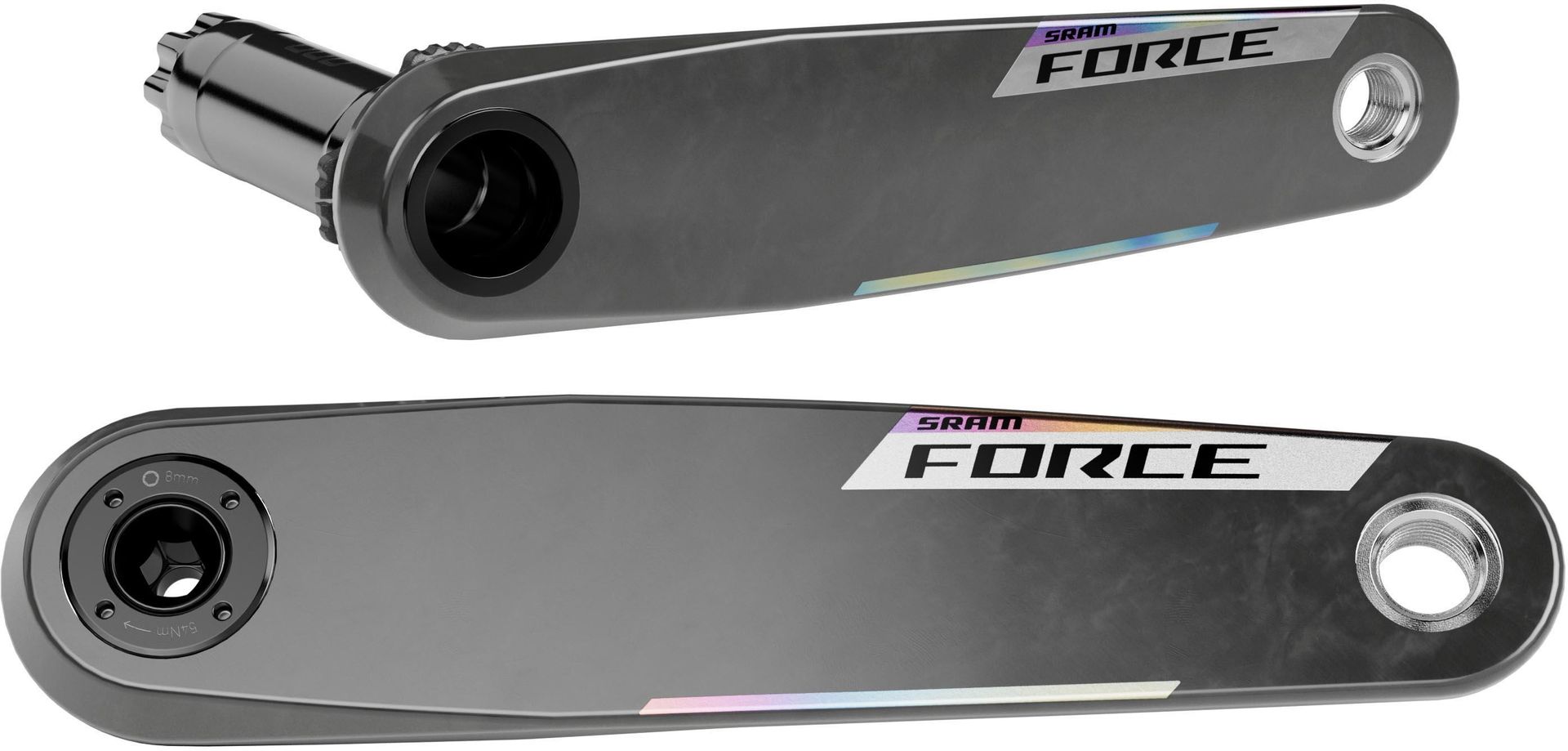 SRAM FORCE E1 DUB Standard Crank Arm Assembly (BB/Chainrings not included) - Image 1