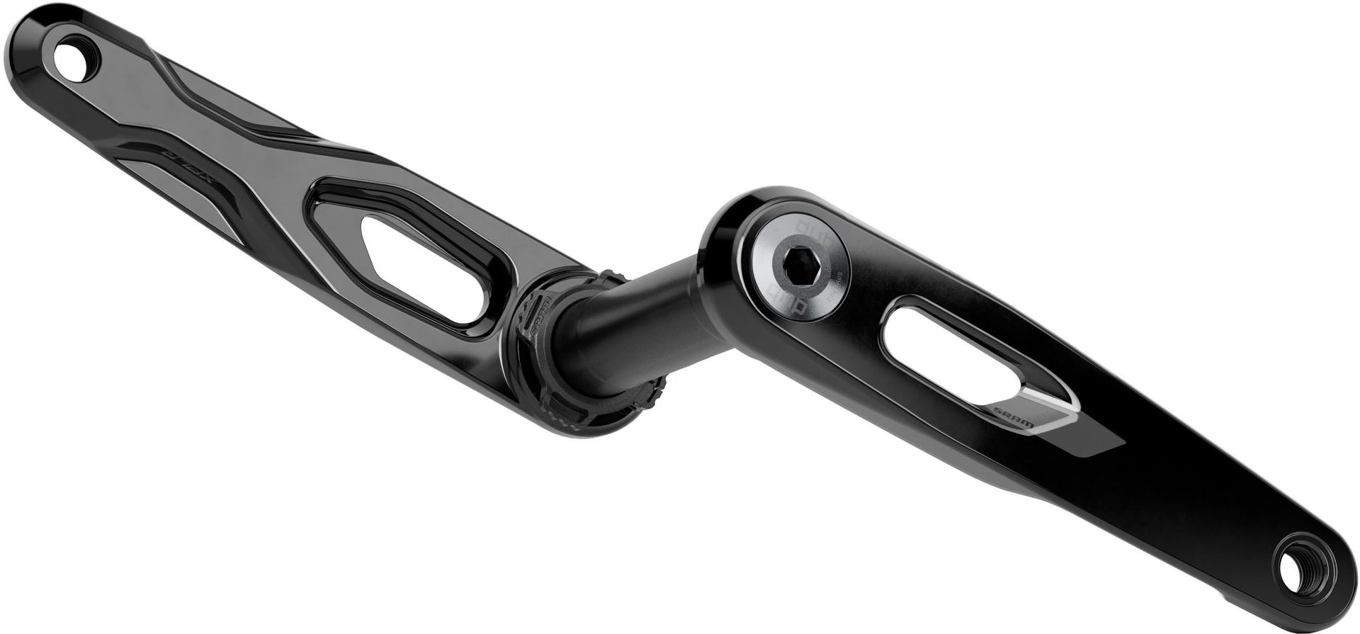SRAM Rival XPLR DUB Wide E1 Crank Arm Assembly (BB/Spider/Chainrings not included) - Image 1