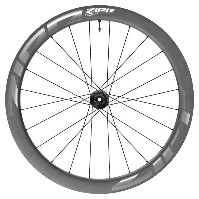 Zipp 404 S Carbon Tubeless Disc Brake Center Locking 700c Front Wheel - Image 1