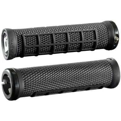 ODI Elite Flow Lock-On Grips - Black - Thumbnail 2