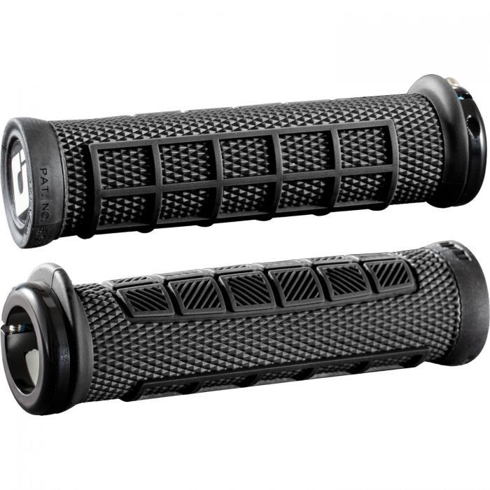 ODI Elite Pro Lock-On Grips - Black - Image 1