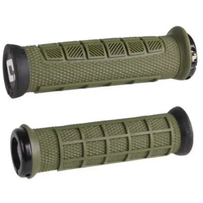 ODI Elite Pro V2.1 Lock-On MTB Handlebar Grips 130mm Army Green
