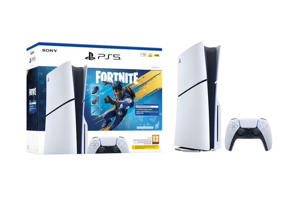 SONY PlayStation 5 Console & Fortnite Flowering Chaos Bundle, White